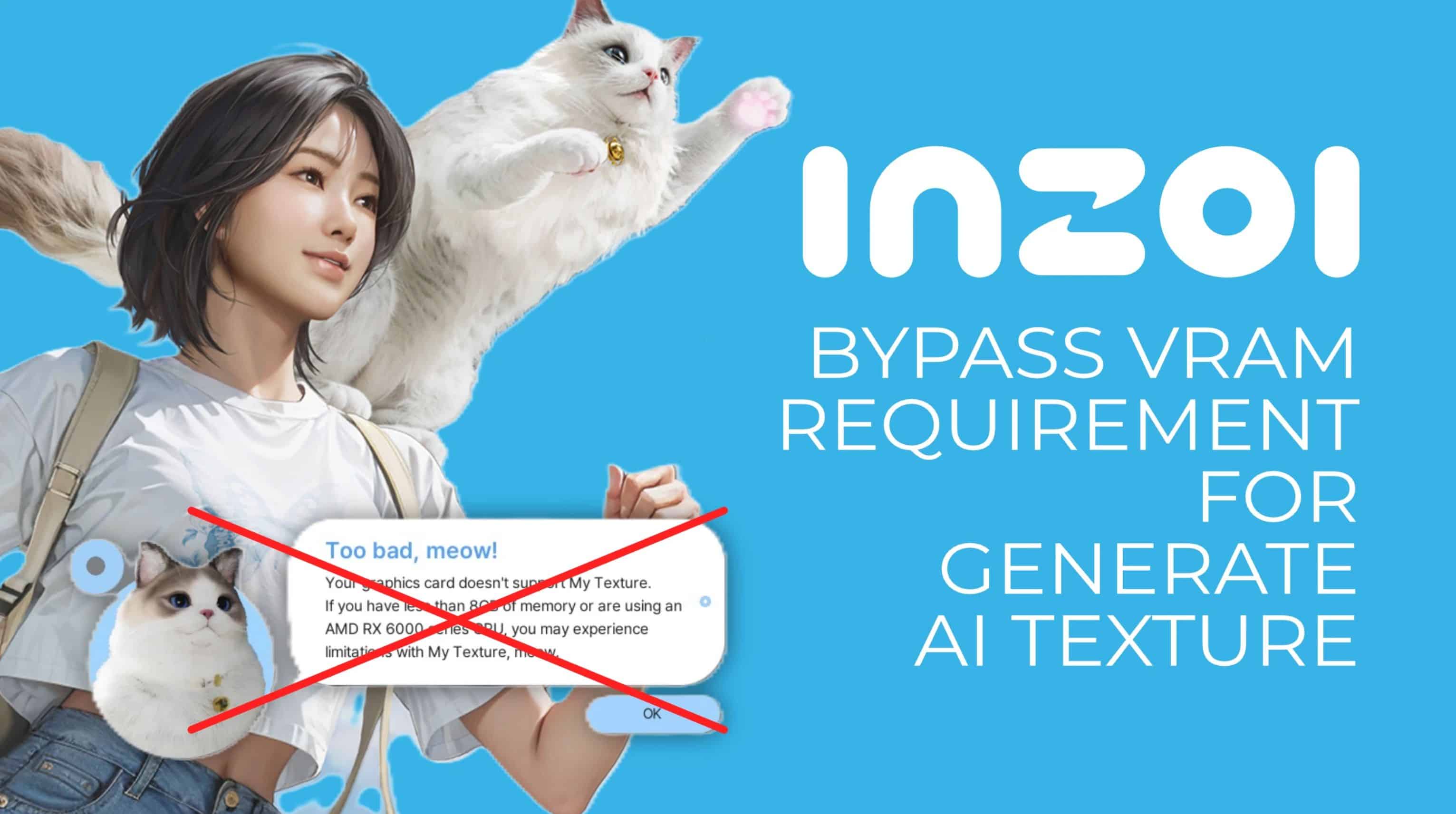 Bypass VRAM Requirement Generate AI Texture v1.0