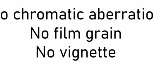 Disable chromatic aberration and film grain and vignette v1.0