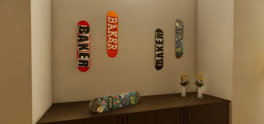 Skate Decoration – Baker v1.0