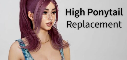 High Ponytail Hair Replacement v1.0