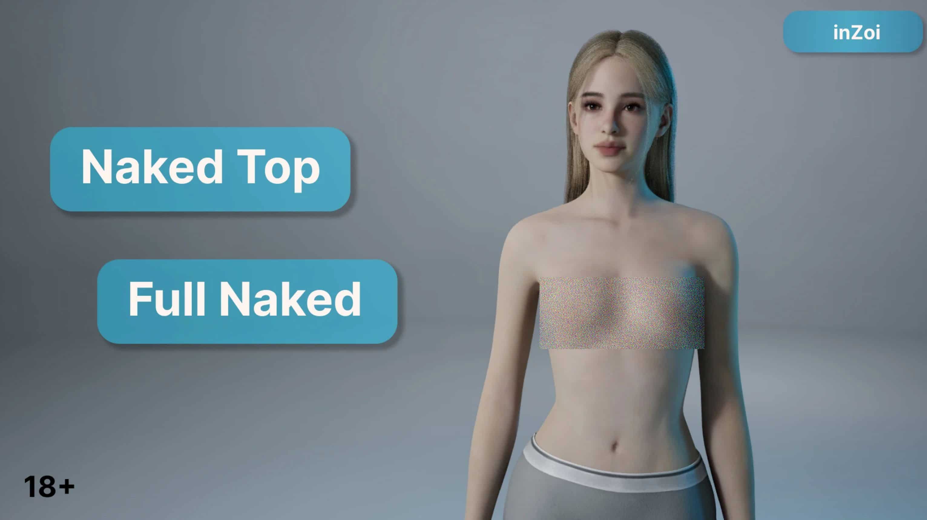 InZoi Naked (RemoveCloth) v0.5