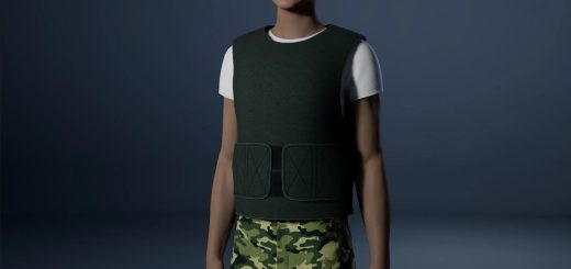 Bulletproof vest f v1.0