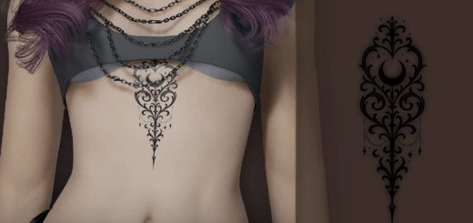 Floral Tattoo N2 v1,0