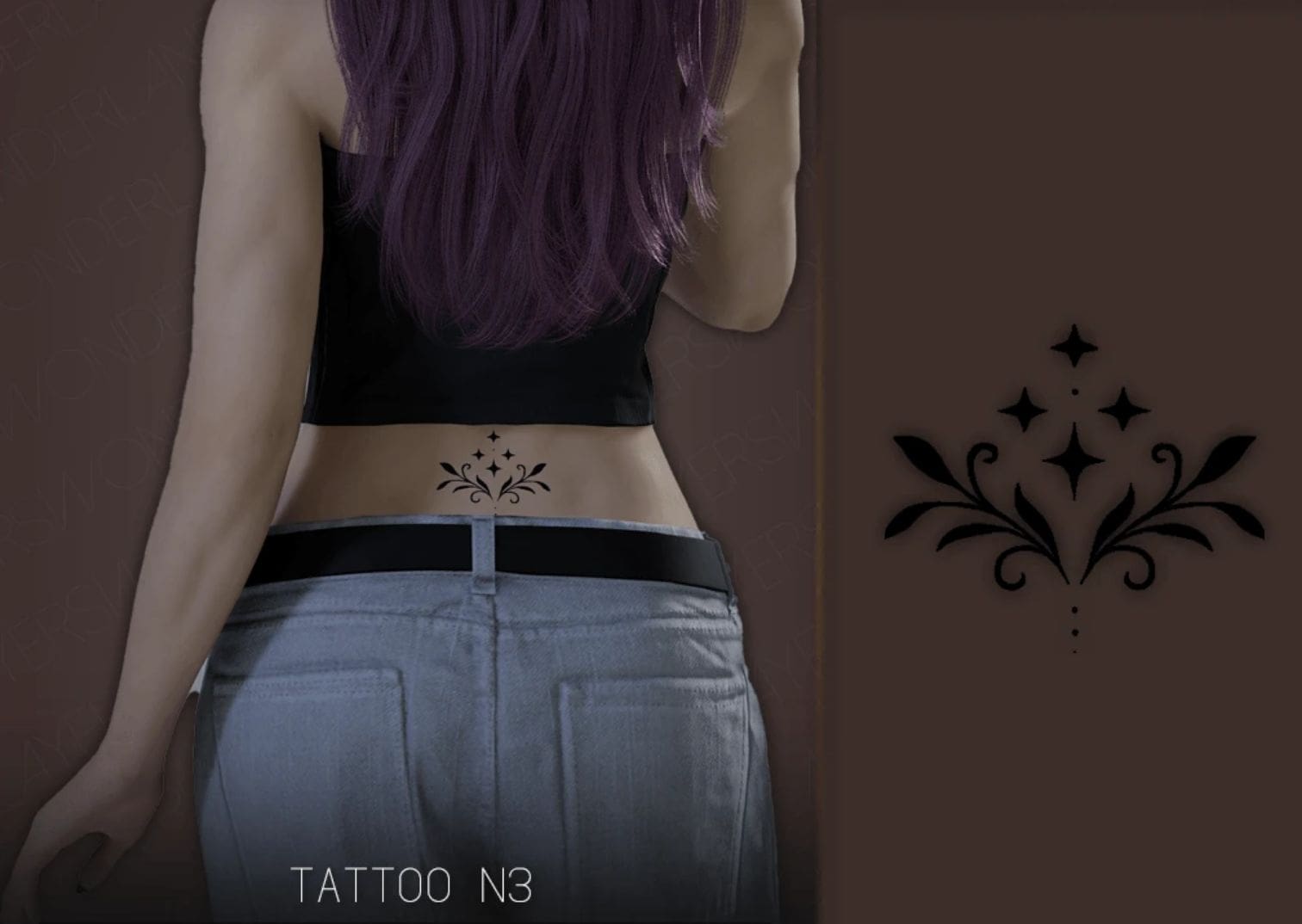 Floral Tattoo N3 v1.0
