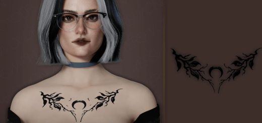 Floral Tattoo N4 v1.0
