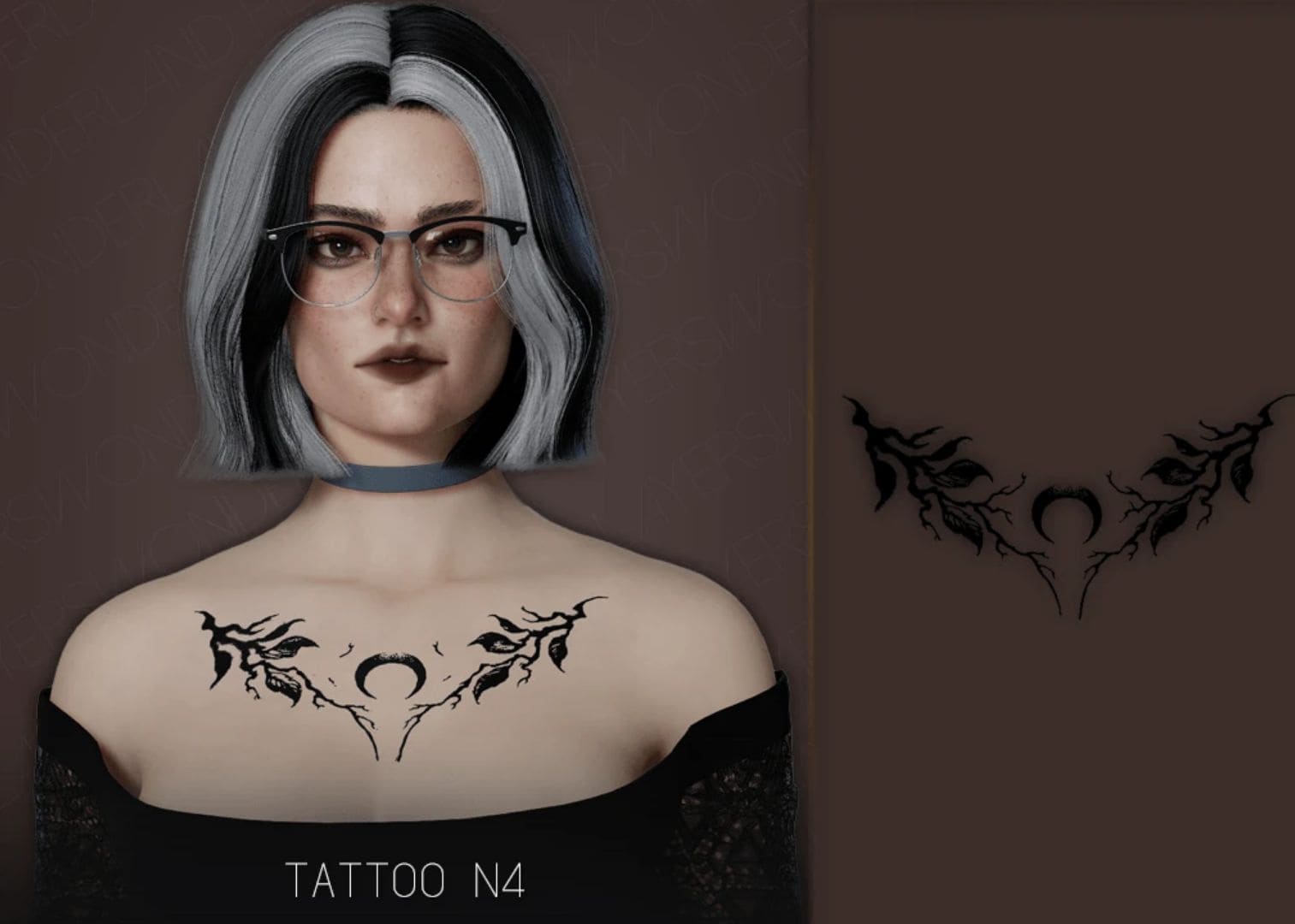 Floral Tattoo N4 v1.0