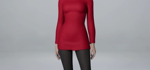 RE4 Remake Ada Wong Dress v1.0