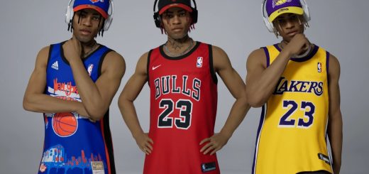 NBA Basketball Teams Set (Jersey and Snapback) v1.0