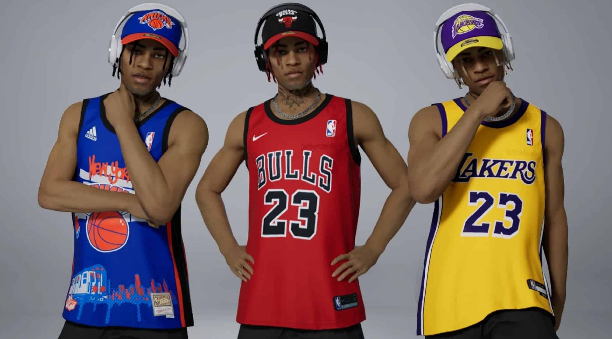 NBA Basketball Teams Set (Jersey and Snapback) v1.0
