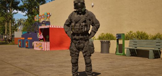 Blue Umbrella Outfit v1