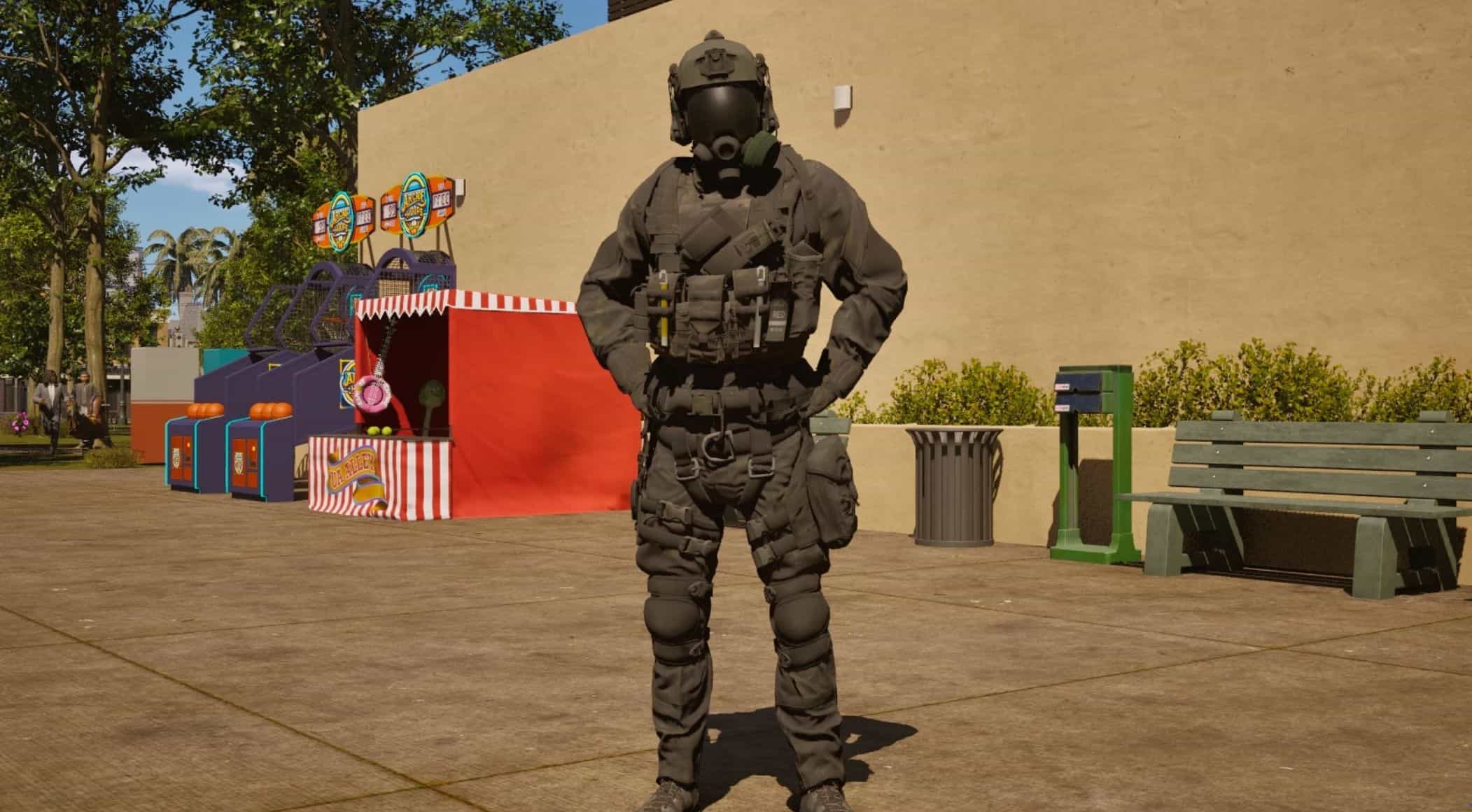 Blue Umbrella Outfit v1