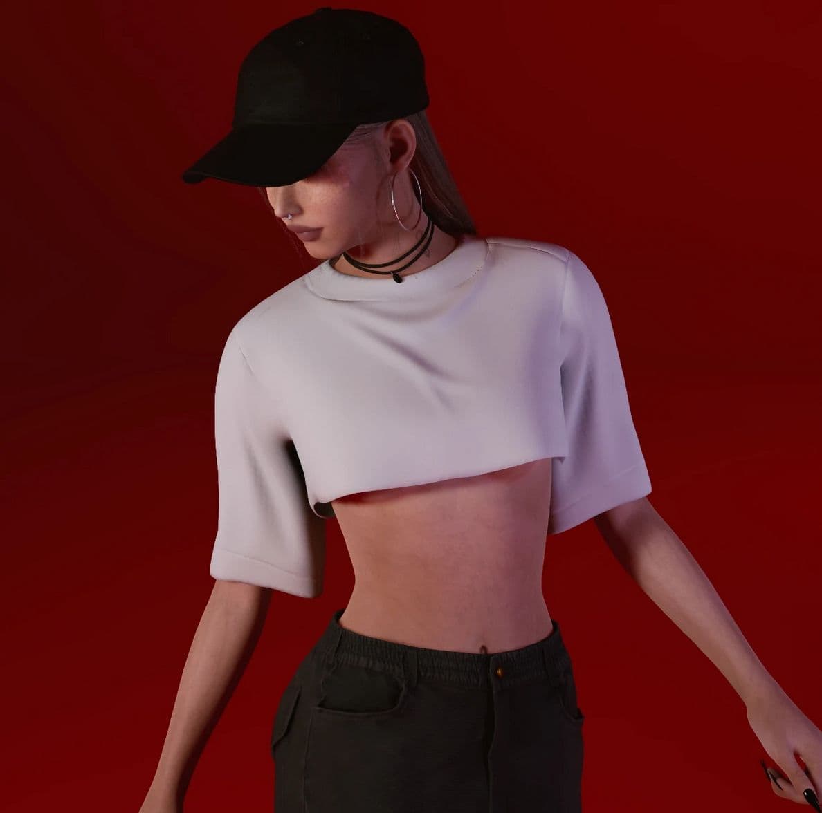 Simple Crop Top. v1
